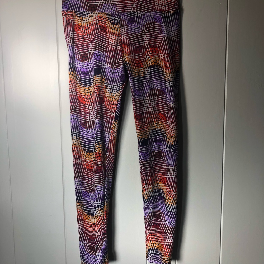 Lularoe OS Legging Rainbow Star Geometric-…